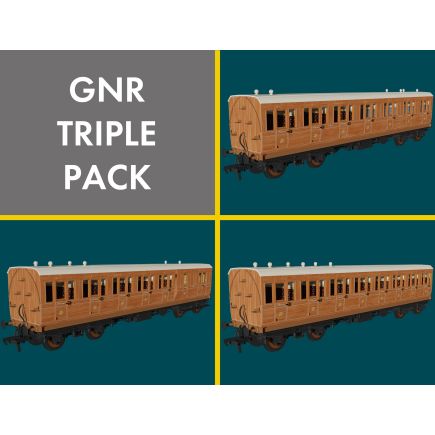 Rapido 978021 OO Gauge GN Evolution Non Corridor Carriage Pack